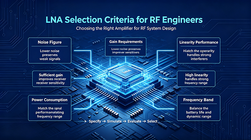 LNA Selection Criteria for RF Engineers