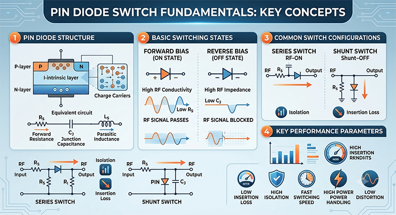 PIN Diode Switch Fundamentals