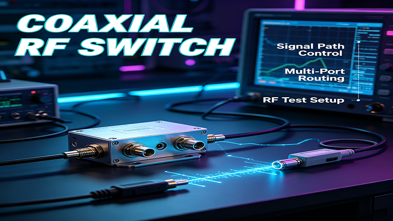 Coaxial RF Switch: Types, Specifications, and Applications