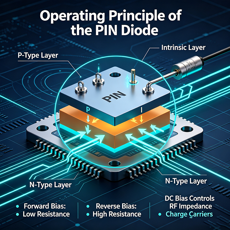 Operating Principle of the PIN Diode