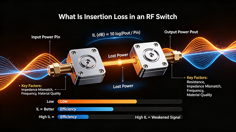 Top 5 Factors Causing Insertion Loss in RF Switches and How to Minimize Them
