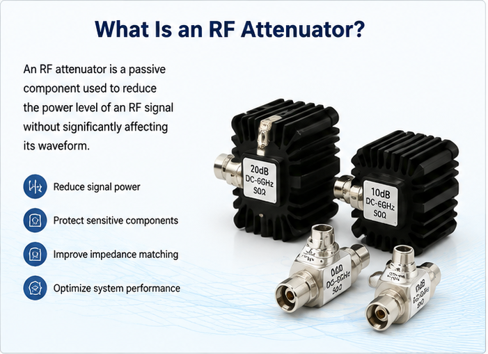 Understanding RF Attenuators: Fixed vs. Continuously Variable Attenuators Explained