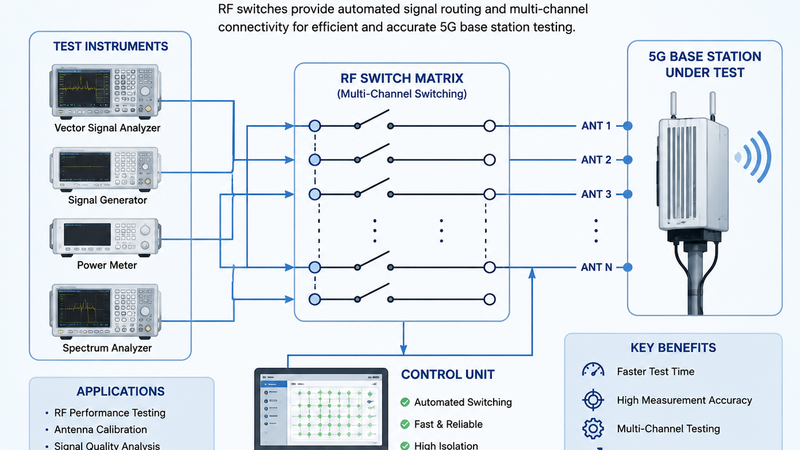 How RF Switches Enable 5G Base Station Testing