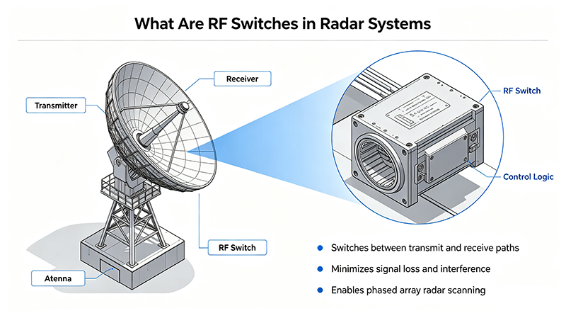 What Are RF Switches in Radar Systems