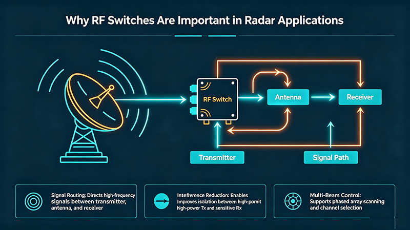 Why RF Switches Are Important in Radar Applications
