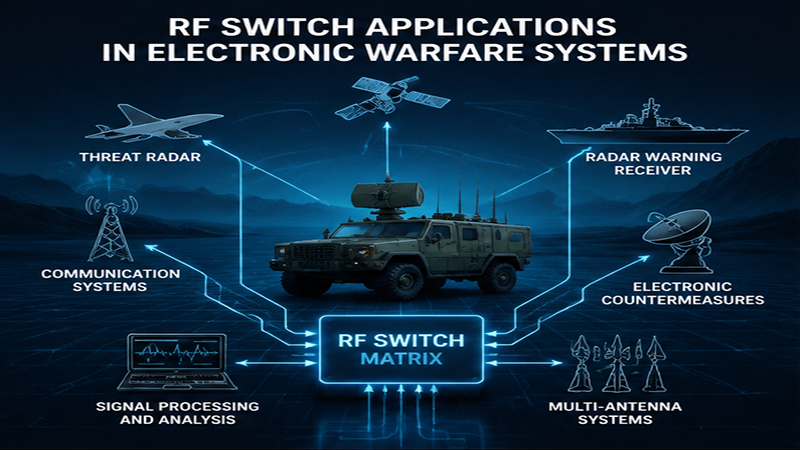 RF Switch Applications in Electronic Warfare Systems