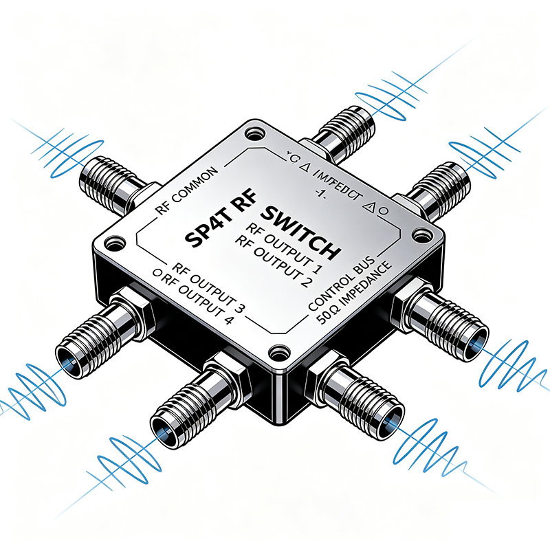 SP4T RF Switch