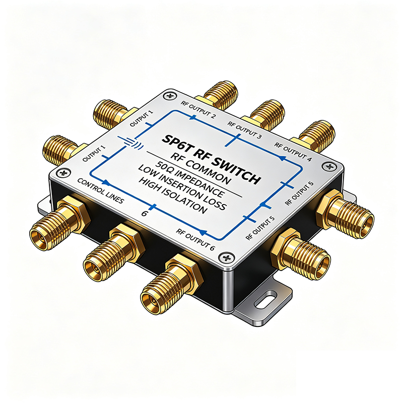SP6T RF Switch