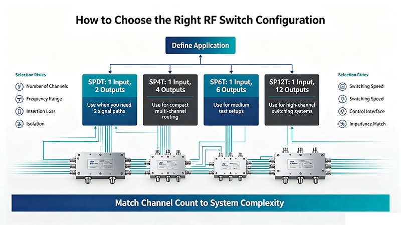 How to Choose the Right RF Switch Configuration