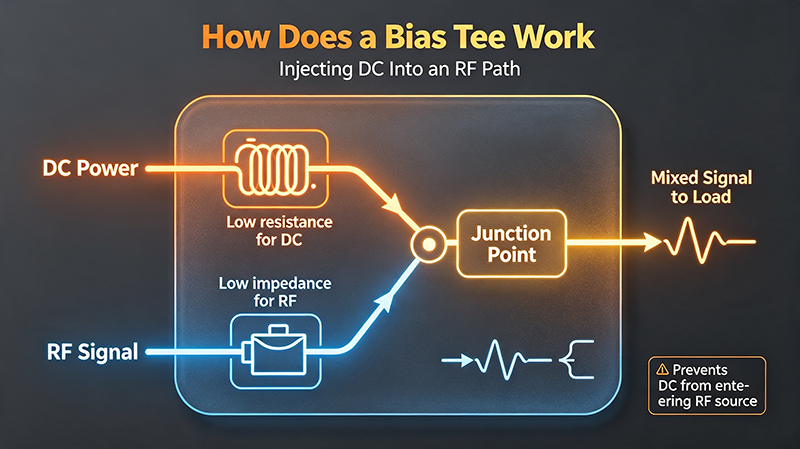 How Does a Bias Tee Work How Does a Bias Tee Work