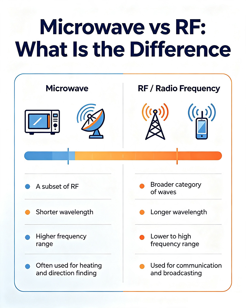 Microwave vs RF