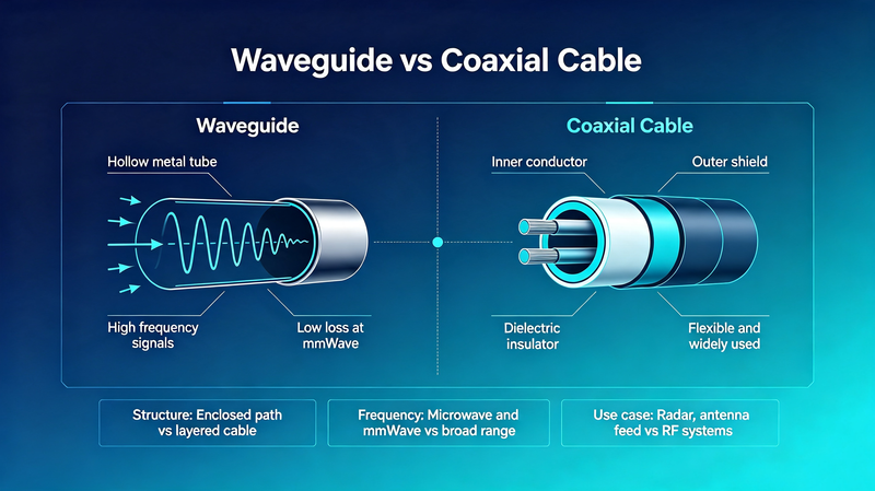 Waveguide vs Coaxial Cable