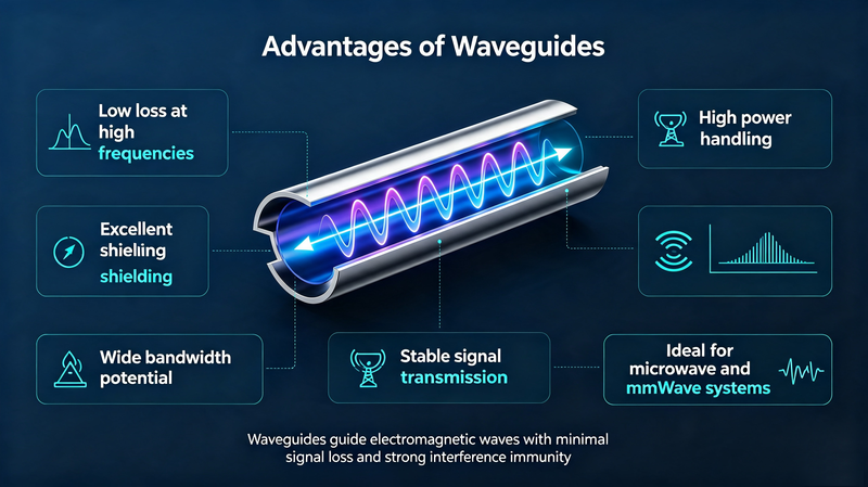 Advantages of Waveguides