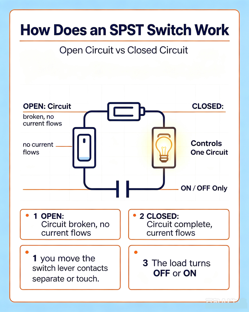 How Does an SPST Switch Work