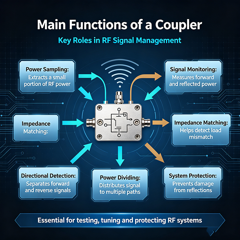 Main Functions of a Coupler