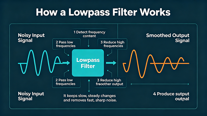 How a Lowpass Filter Works