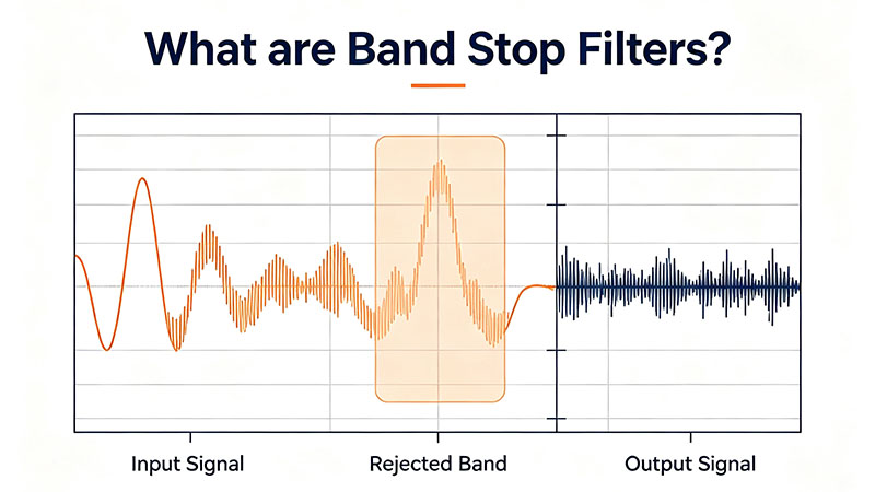 Band Stop Filters 101: Definition, Use Cases and Design Tips