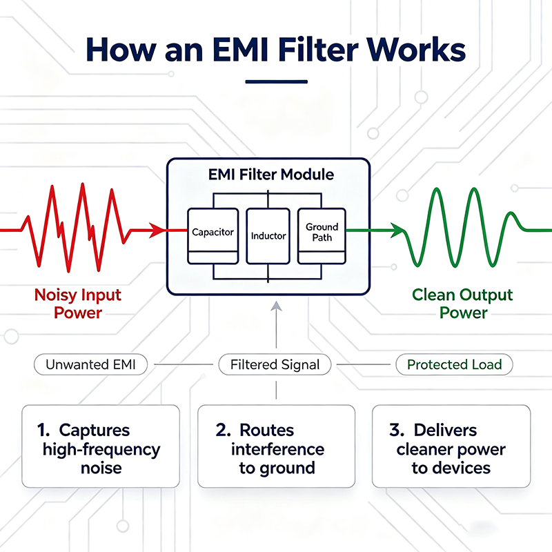 How an EMI Filter Works