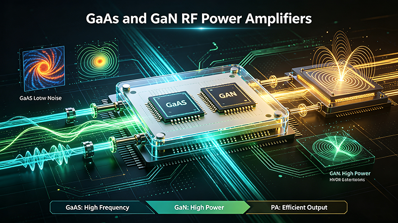 GaAs and GaN RF Power Amplifiers