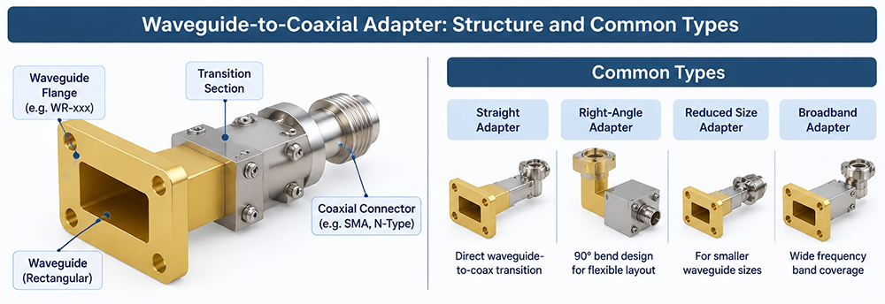Types of Waveguide Adapters